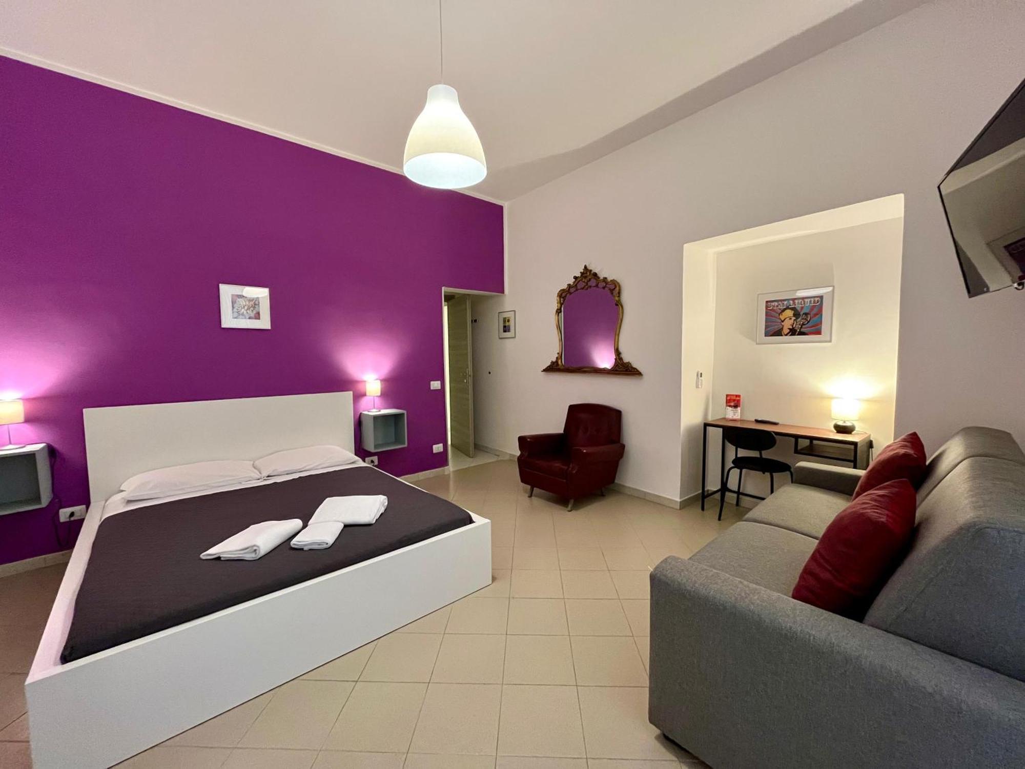 ナポリ Pop Santa Chiara Bed & Breakfast エクステリア 写真